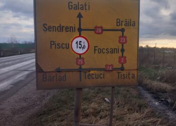 Restricții de circulație pe DN 25, în localitatea Piscu din județul Galați