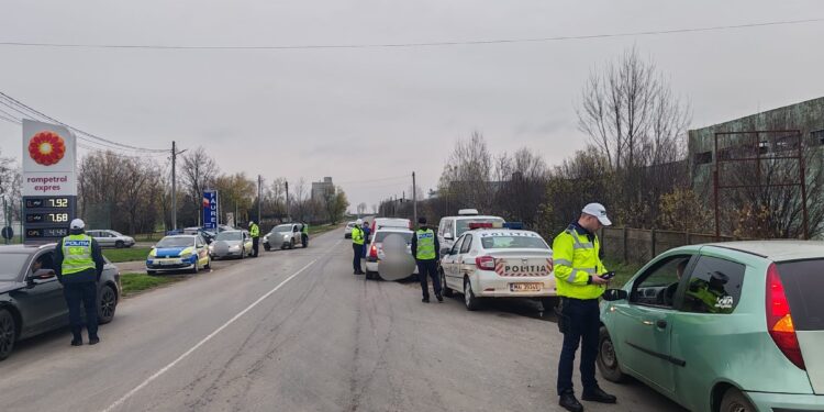 Reducerea riscului rutier, prioritatea polițiștilor brăileni