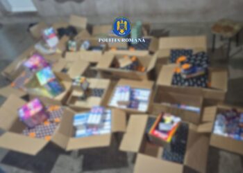 Percheziții în Brăila, la o persoană care deținea ilegal 645 kg de articole pirotehnice din categoriile P1, F2 și F3