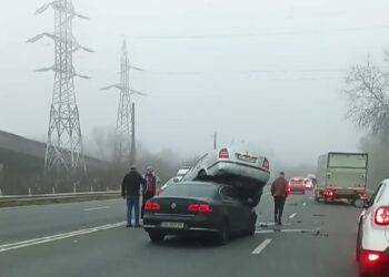 Accident pe șoseaua Dig
