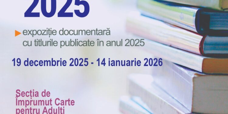 Noutăți editoriale în anul 2025
