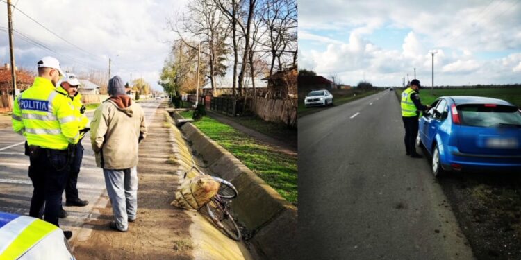 În cursul zilei de joi, 4 decembrie, polițiștii au reținut 3 permise de conducere dintre care unul pentru depășirea vitezei legale