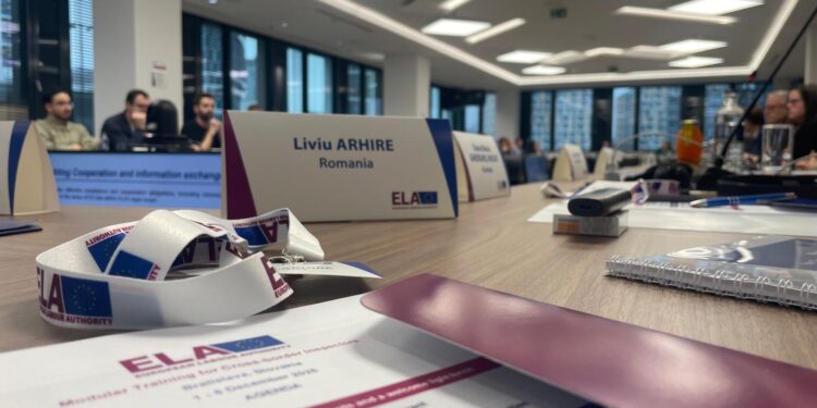 Participarea ITM Brăila la întâlnirea organizată de European Labour Authority