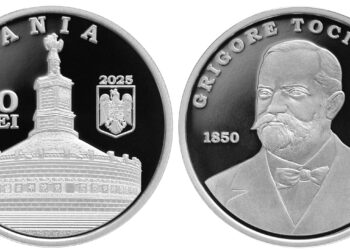 Lansarea în circuitul numismatic a unei monede din argint cu tema 175 de ani de la nașterea lui Grigore Tocilescu