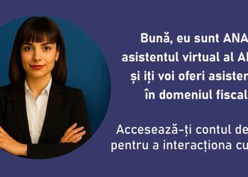 ANAF lansează ANA - asistentul virtual al contribuabililor