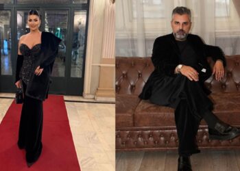Lili Apostol și Denis Radu promovează spectacolul internațional Notre-Dame de Paris, care va avea loc la București, la Romexpo