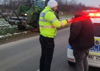 Acțiuni ale polițiștilor în cursul zilei de duminică, 18 ianuarie