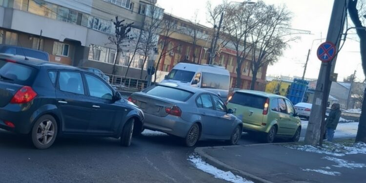 Accident pe Dorobanți