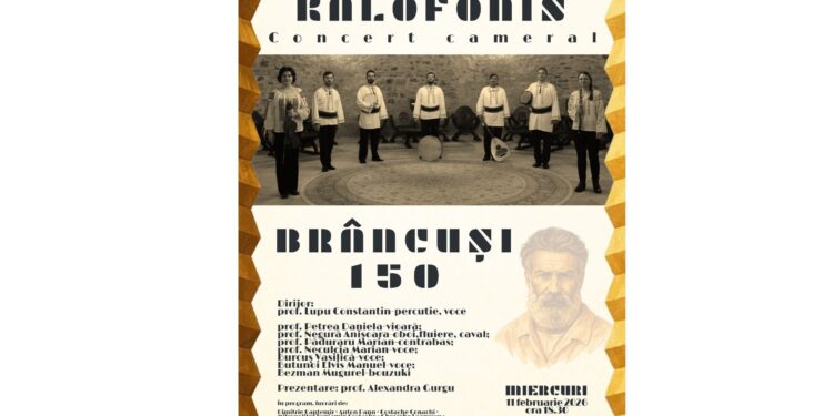 „Kalofonis. Brâncuși 150” – o reverență sonoră adusă sculptorului sufletului românesc
