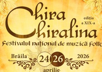 La sfârșitul lunii aprilie vom avea cea de-a XIX-a ediție a Festivalului Național de muzică folk Chira Chiralina