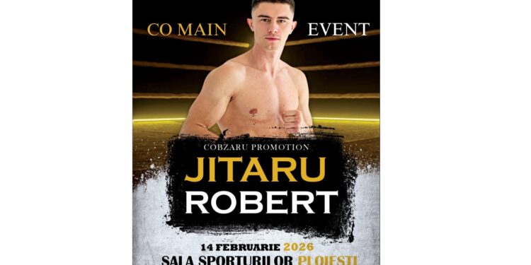 Robert Jitaru va boxa, pe 14 februarie 2026, în al doilea său meci la profesioniști