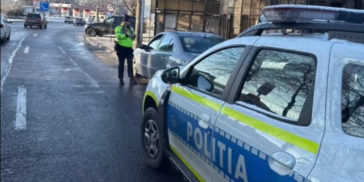 Acțiune a polițiștilor rutieri pentru creșterea siguranței pietonilor și participanților la trafic