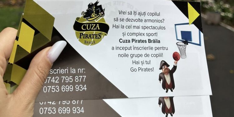 Selecții organizate de Cuza Pirates Brăila pentru grupele de BabyBaschet și MiniBaschet