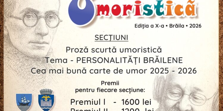 Au început înscrierile pentru Concursul de literatură umoristică