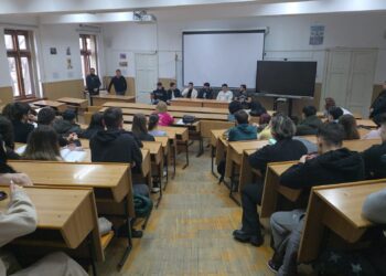Activitate educativ-preventivă desfășurată în cadrul proiectului „Comportamentul meu, încotro?” la Colegiul Național Gh. M. Murgoci