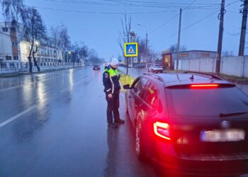 Acțiune pe linia combaterii vitezei excesive