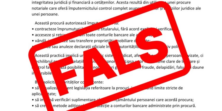 Atenționare privind distribuirea unui document fals atribuit Băncii Naționale a României