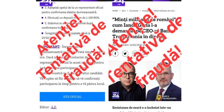 Un nou atac de tip doppelganger