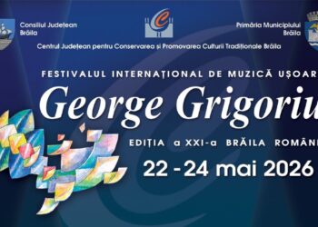 Ediția a XXI-a a Festivalului ”George Grigoriu” va avea loc în perioada 22-24 mai