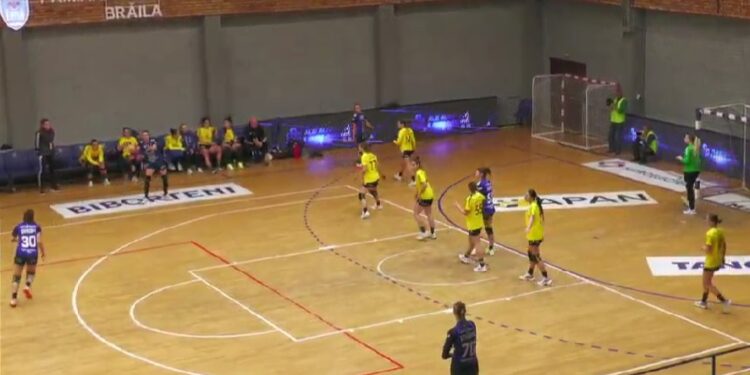 Echipa de Divizia A de la HC Dunărea Brăila a învins cu 37-24 pe CSM Unirea Slobozia