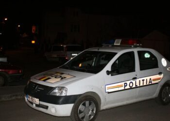A intrat cu mașina într-o autospecială a poliției