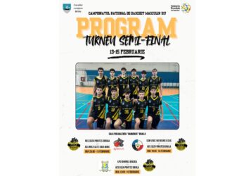 Programul turneului semifinal de baschet juniori Under 17