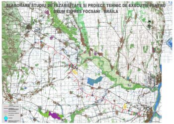 Vizită pe amplasamentul Drumului Expres Focșani-Brăila