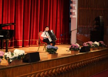 Nicolas-Andrei Moldoveanu, elev in clasa a V-a la Liceul de Arte „Hariclea Darclee” din Brăila, a obținut Locul 1 la acordeon
