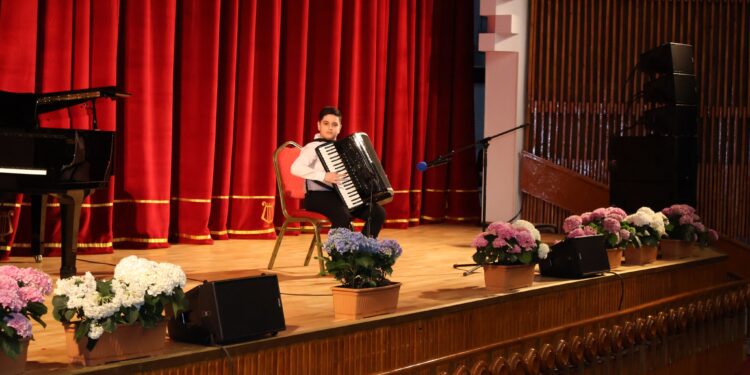 Nicolas-Andrei Moldoveanu, elev in clasa a V-a la Liceul de Arte „Hariclea Darclee” din Brăila, a obținut Locul 1 la acordeon