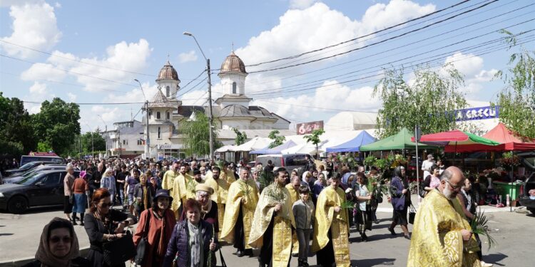 Pelerinaj de Florii la Brăila