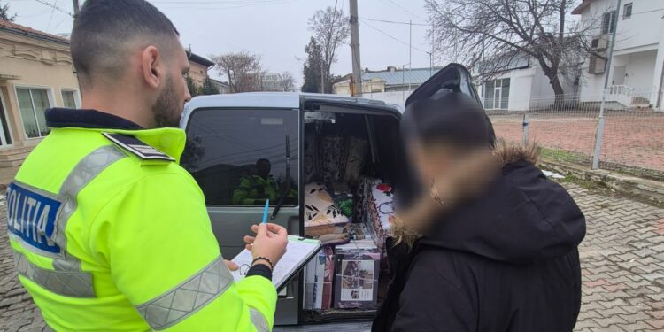 A intrat pe interzis și s-a ales și cu amendă, dar și cu marfa din mașină confiscată