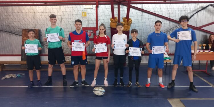 Rugby Club Brăila a organizat Cupa Primăverii la rugby tag pentru echipe de gimnaziu