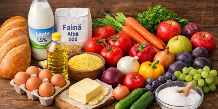 Guvernul prelungește plafonarea adaosului comercial la alimentele de bază până la data de 30 iunie 2026