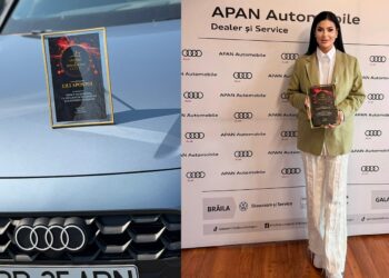 Lili Apostol dedică premiul „Impact excepțional în lifestyle și susținerea femeilor” Grupului APAN Automobile