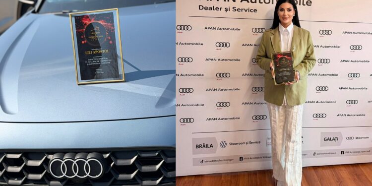 Lili Apostol dedică premiul „Impact excepțional în lifestyle și susținerea femeilor” Grupului APAN Automobile