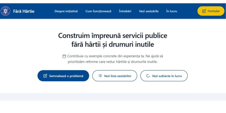 Soluții adoptate la problemele semnalate de cetățeni pe platforma fara-hartie.gov.ro