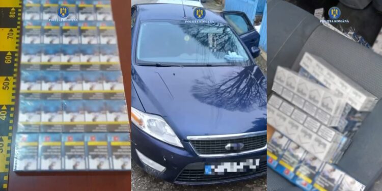 ȚIGARETE NEMARCATE FISCAL, DEPISTATE DE POLIȚIȘTII IALOMIȚENI