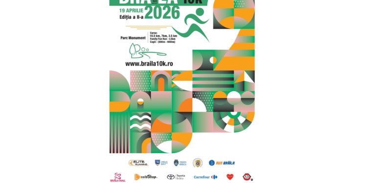 Brăila 10K, cursa perfectă pentru Personal Best, revine pe 19 aprilie 2026
