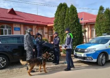 Întâlnire a polițiștilor cu elevii și cadrele didactice din cadrul Școlii Profesionale „Emil Drăgan” Grădiștea