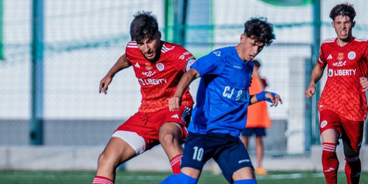 Dacia Unirea Brăila a terminat la egalitate meciul jucat în deplasare cu Oțelul 2 Galați