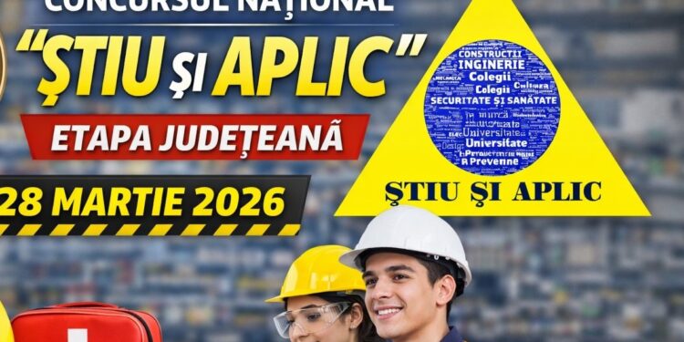 Etapa județeană a Concursului Național ”Știu și aplic!”