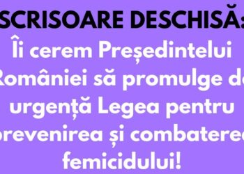 Centrul FILIA și alte 46 de organizații neguvernamentale solicită Președintelui României să promulge cu celeritate legea pentru prevenirea și combaterea femicidelor