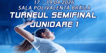 Turneu semifinal de handbal junioare 1 la Brăila