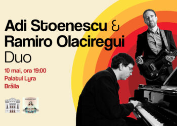 Concert de jazz contemporan – Adi Stoenescu & Ramiro Olaciregui Duo la Palatul Culturii Brăilene Lyra