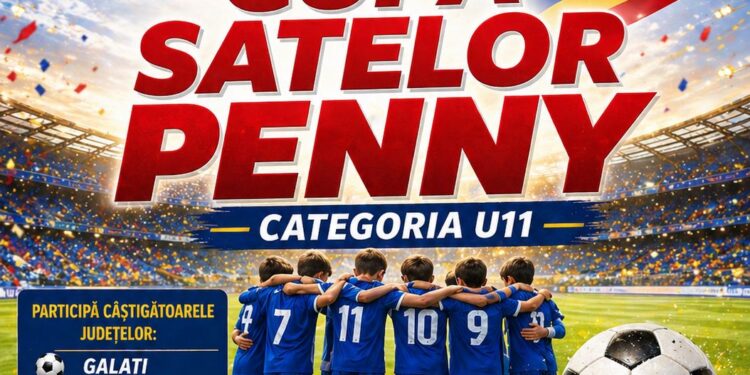 AJF Brăila găzduiește etapa regională a Cupei Satelor PENNY – categoria U11