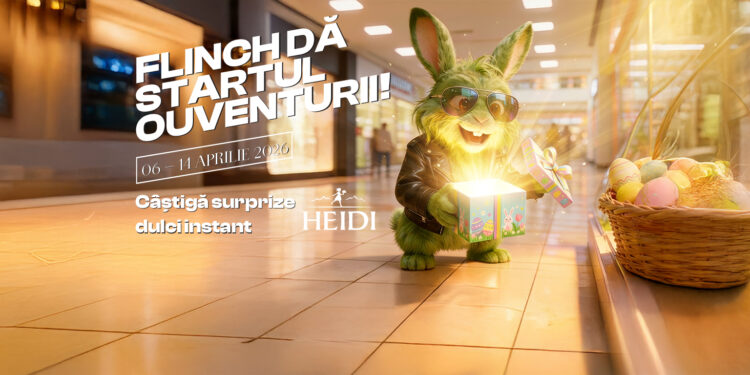 Brăila Mall anunță programul de Paște, cu premii, activități creative și orar special de funcționare