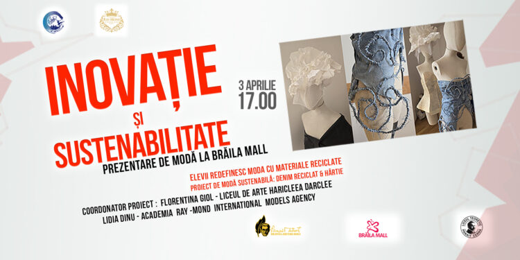 Brăila Mall găzduiește o prezentare de modă sustenabilă susținută de elevi în cadrul programului „Săptămâna Verde”