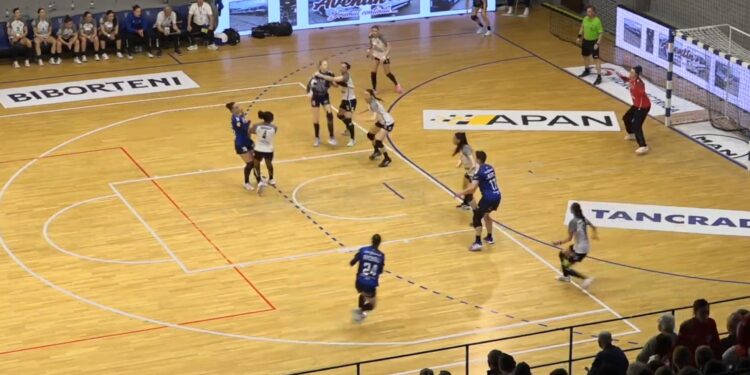 Victorie la 3 goluri diferență pentru HC Dunărea Brăila în meciul cu CSM Tg. Jiu