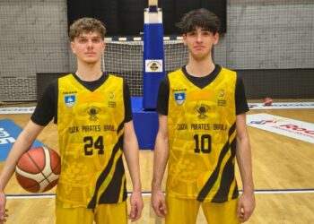 Doi baschetbaliști de la Cuza Pirates Brăila selecționați pentru echipa națională de Under 17