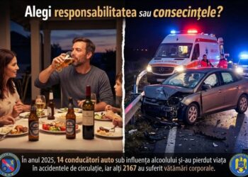 Acțiuni ale polițiștilor rutieri pentru creșterea siguranței rutiere